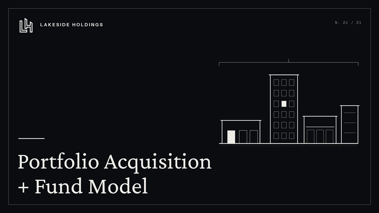 Portfolio Acquisition and Fund Model cover